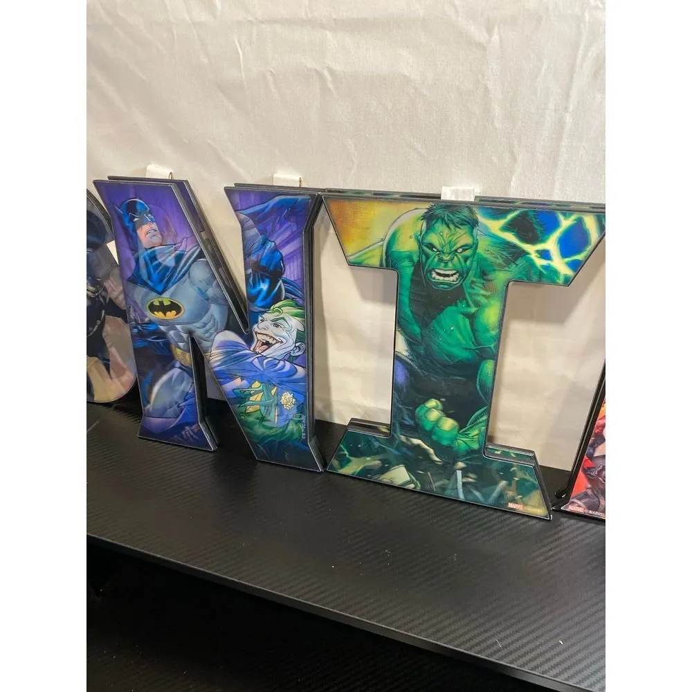 Super‎ Hero 3D Letters